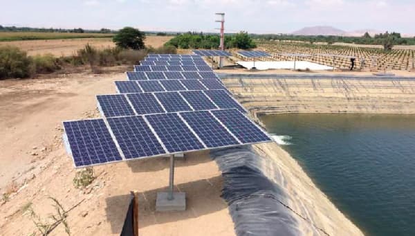 Reservorio solar — Queirolo, Ica
