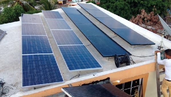 Energía solar residencial — Familia Santana Bellini, Chanchamayo