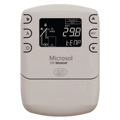 Controlador de Piscina Solar Microsol